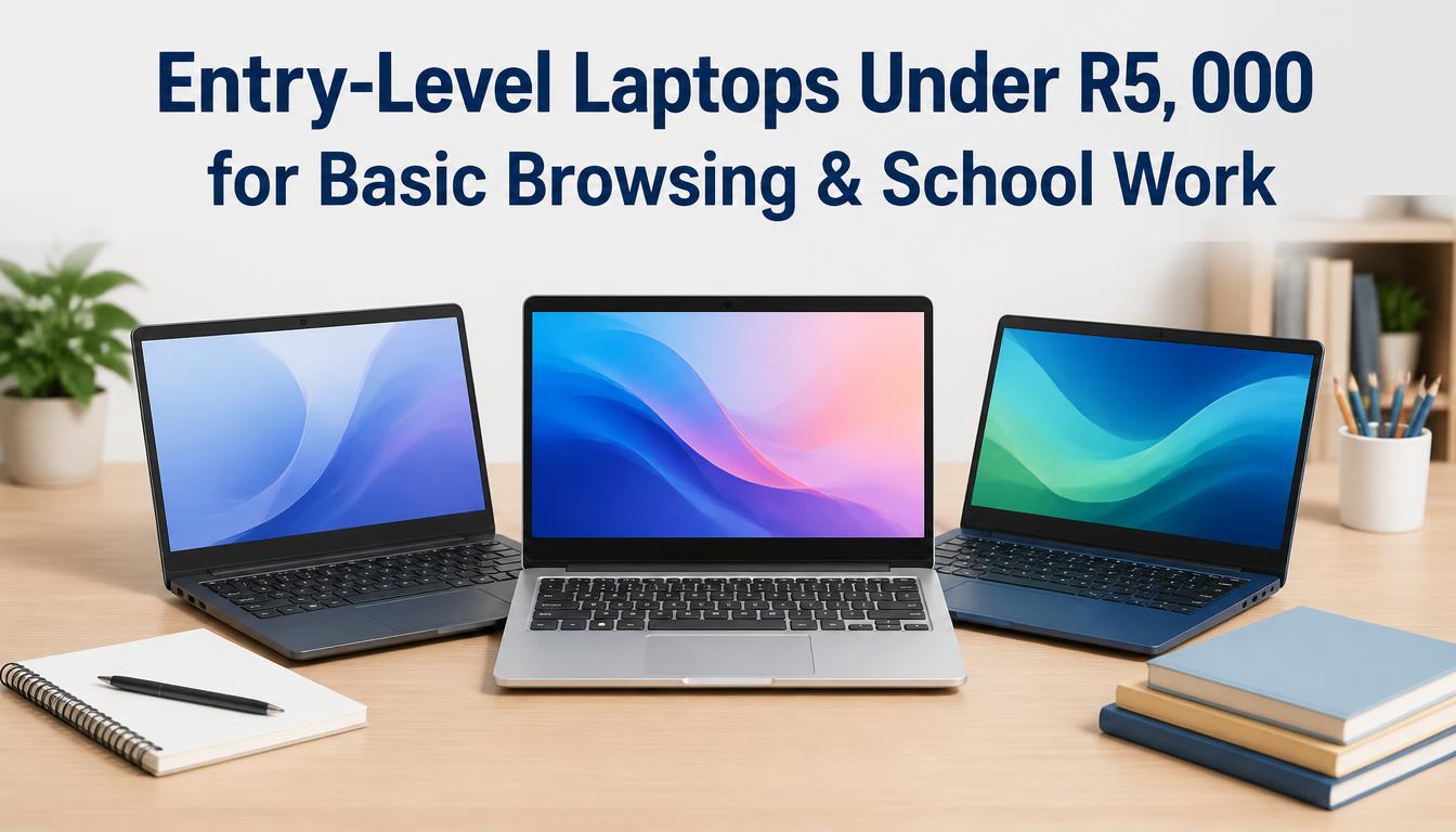 Entry-Level Laptops Under R5,000 for Basic Browsing & School Work Entry-Level Laptops Under R5,000 for Basic Browsing & School Work