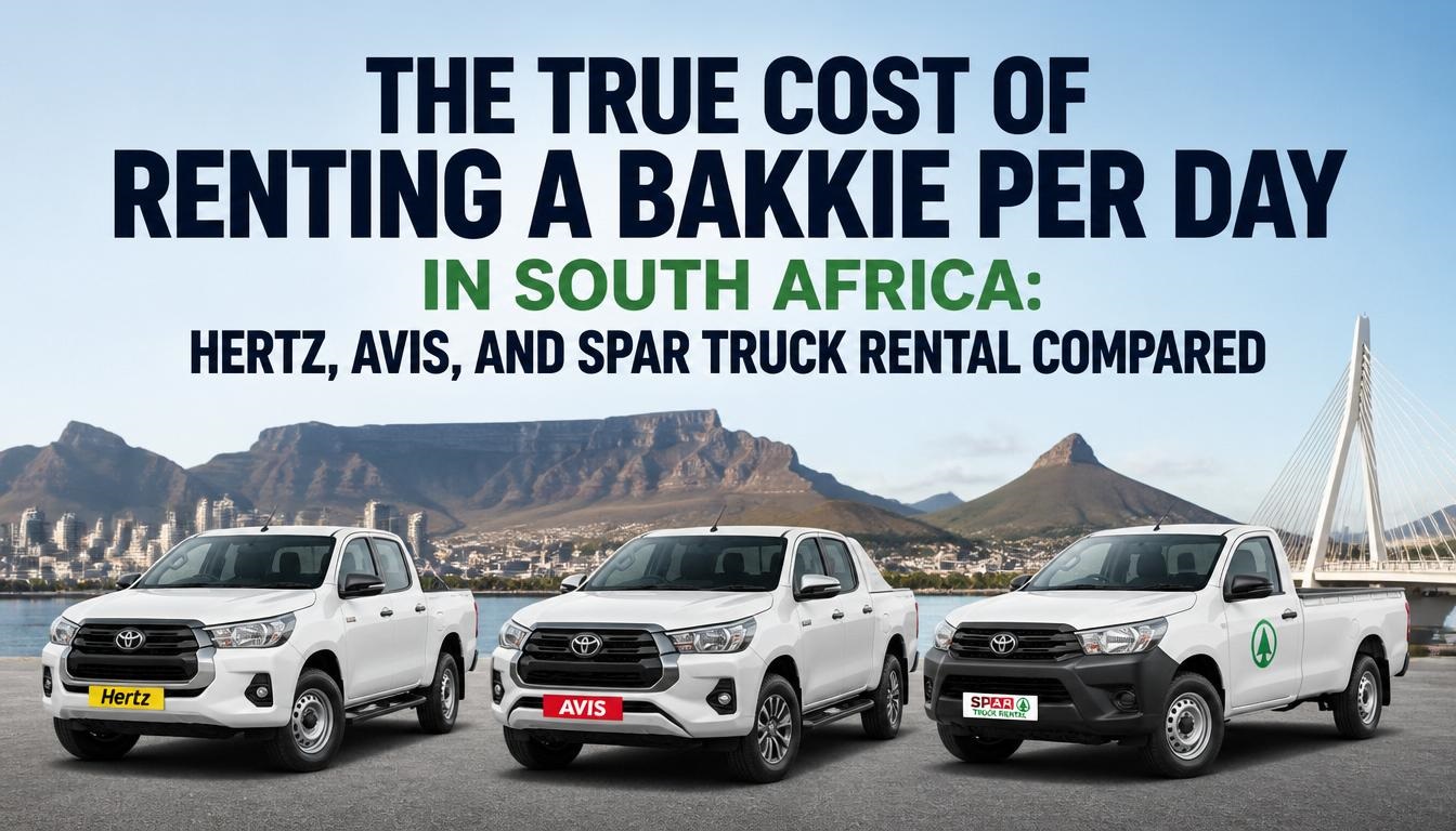The Complete 2026 Price Guide to Guided Wine Tasting Tours in Stellenbosch & Franschhoek The True Cost of Renting a Bakkie Per Day in South Africa: Hertz, Avis, and SPAR Truck Rental Compared