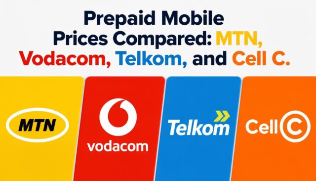 Prepaid Mobile Data Prices Compared MTN, Vodacom, Telkom, and Cell C Prepaid Mobile Data Prices Compared: MTN, Vodacom, Telkom, and Cell C